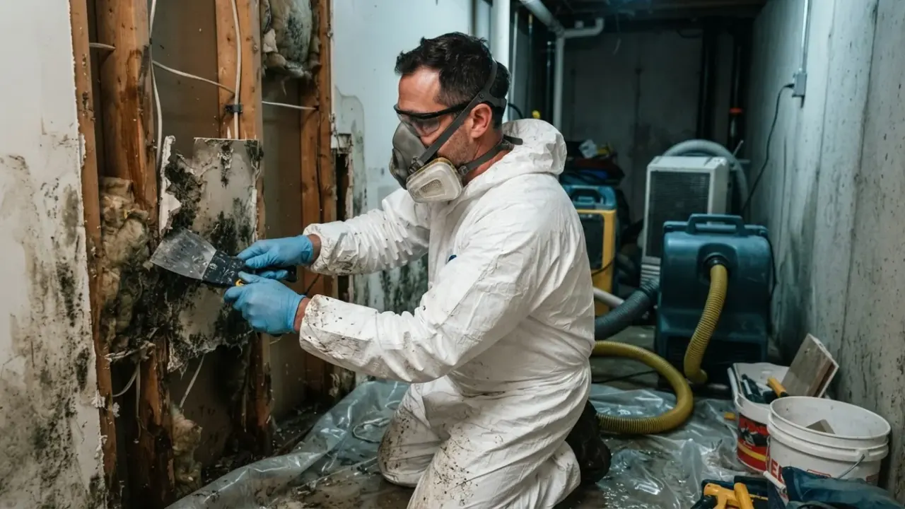 How to prevent mold growth after flood damage in Arlington: mold removal flood damage