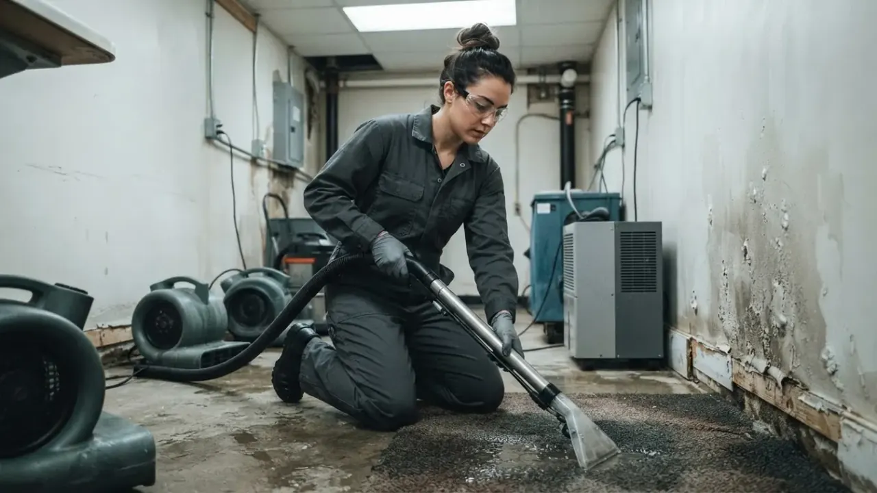 Signs you need structural drying and dehumidification in Jacksonville: water damage restoration